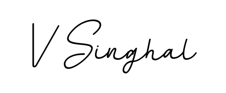 Try this chic V Singhal handwritten sign style. Using BallpointsItalic-DORy9 font elements, it gives your name a sleek, memorable identity. V Singhal signature style 11 images and pictures png