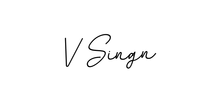 Use a signature maker to create a handwritten signature online. With this signature software, you can design (BallpointsItalic-DORy9) your own signature for name V Singn. V Singn signature style 11 images and pictures png