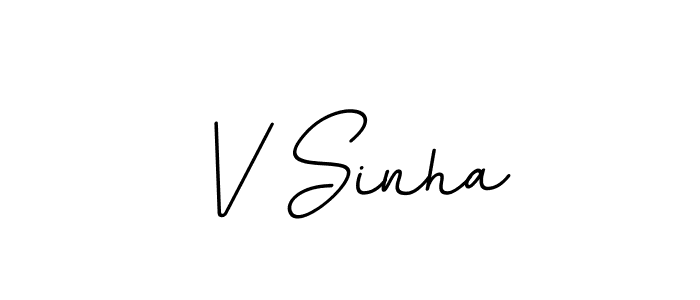 if you are searching for the best signature style for your name V Sinha. so please give up your signature search. here we have designed multiple signature styles  using BallpointsItalic-DORy9. V Sinha signature style 11 images and pictures png