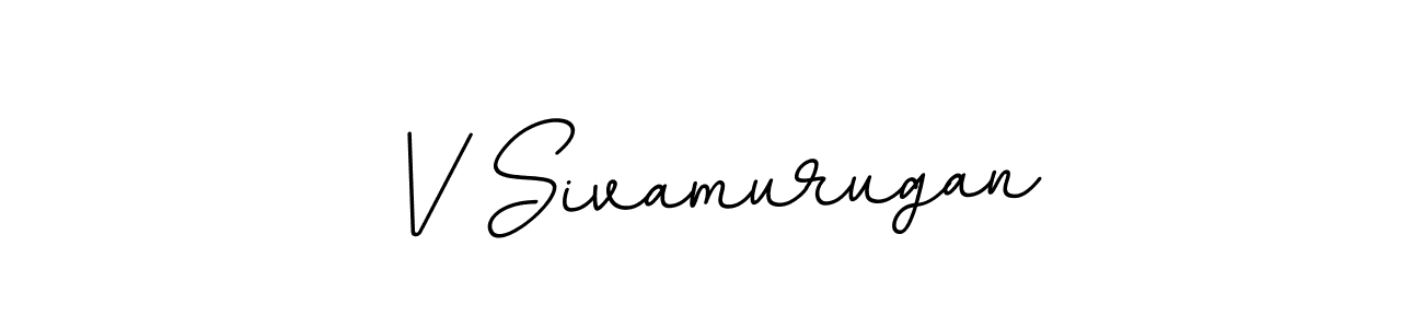 BallpointsItalic-DORy9 is a professional signature style that is perfect for those who want to add a touch of class to their signature. It is also a great choice for those who want to make their signature more unique. Get V Sivamurugan name to fancy signature for free. V Sivamurugan signature style 11 images and pictures png