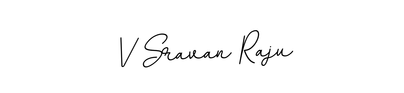 It looks lik you need a new signature style for name V Sravan Raju. Design unique handwritten (BallpointsItalic-DORy9) signature with our free signature maker in just a few clicks. V Sravan Raju signature style 11 images and pictures png