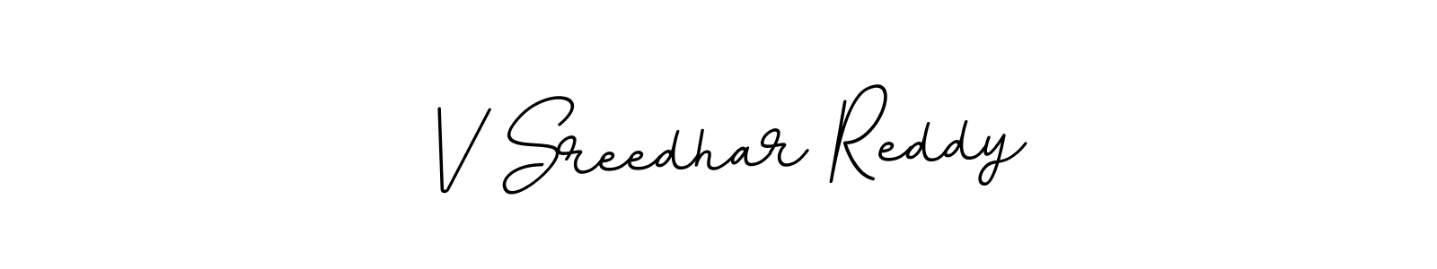 Also You can easily find your signature by using the search form. We will create V Sreedhar Reddy name handwritten signature images for you free of cost using BallpointsItalic-DORy9 sign style. V Sreedhar Reddy signature style 11 images and pictures png