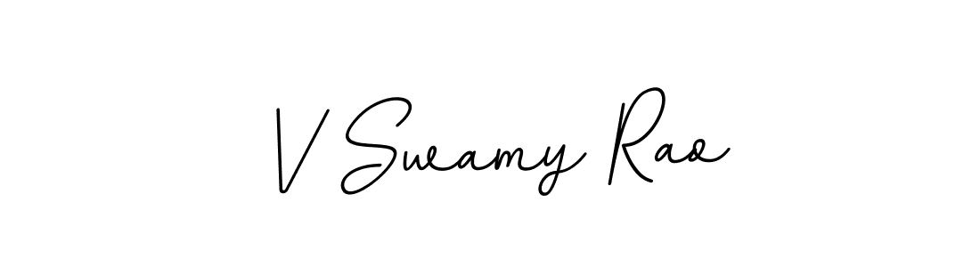 Also You can easily find your signature by using the search form. We will create V Swamy Rao name handwritten signature images for you free of cost using BallpointsItalic-DORy9 sign style. V Swamy Rao signature style 11 images and pictures png