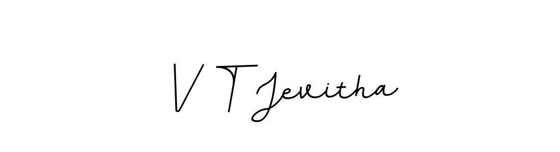 How to Draw V T Jevitha signature style? BallpointsItalic-DORy9 is a latest design signature styles for name V T Jevitha. V T Jevitha signature style 11 images and pictures png