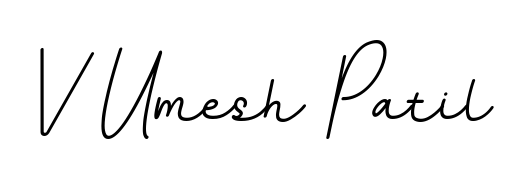 Personalize your online presence with V Umesh Patil signature rendered in elegant BallpointsItalic-DORy9 font. Great for website footers and blogs. V Umesh Patil signature style 11 images and pictures png