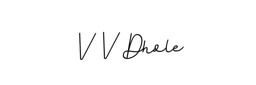 Also You can easily find your signature by using the search form. We will create V V Dhole name handwritten signature images for you free of cost using BallpointsItalic-DORy9 sign style. V V Dhole signature style 11 images and pictures png