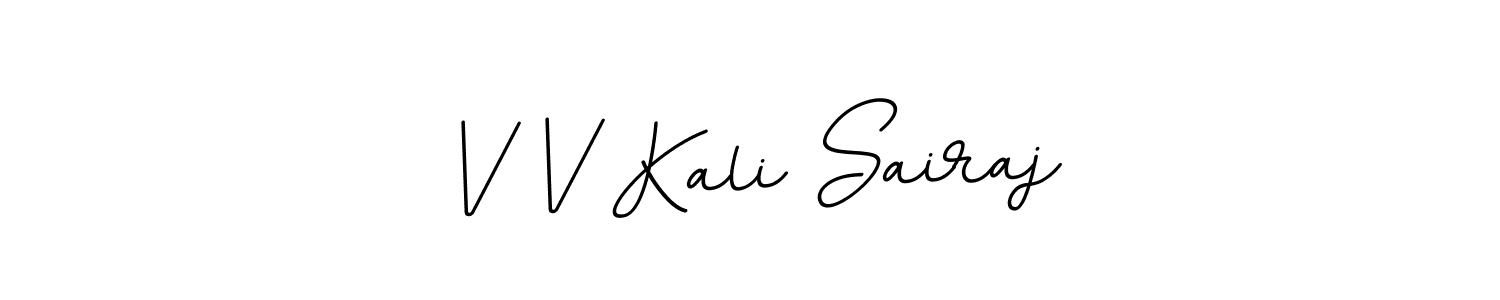 How to make V V Kali Sairaj signature? BallpointsItalic-DORy9 is a professional autograph style. Create handwritten signature for V V Kali Sairaj name. V V Kali Sairaj signature style 11 images and pictures png