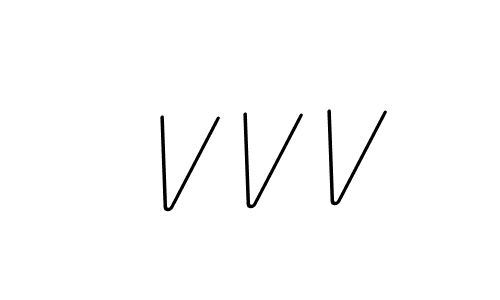 Design your own signature with our free online signature maker. With this signature software, you can create a handwritten (BallpointsItalic-DORy9) signature for name V V V. V V V signature style 11 images and pictures png