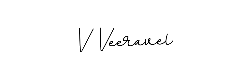 How to make V Veeravel signature? BallpointsItalic-DORy9 is a professional autograph style. Create handwritten signature for V Veeravel name. V Veeravel signature style 11 images and pictures png