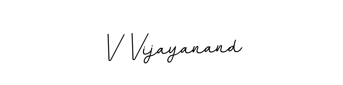 BallpointsItalic-DORy9 is a professional signature style that is perfect for those who want to add a touch of class to their signature. It is also a great choice for those who want to make their signature more unique. Get V Vijayanand name to fancy signature for free. V Vijayanand signature style 11 images and pictures png