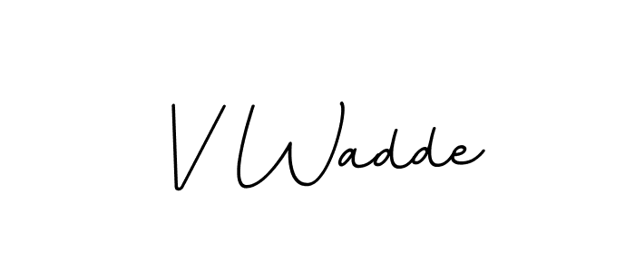 Make a beautiful signature design for name V Wadde. Use this online signature maker to create a handwritten signature for free. V Wadde signature style 11 images and pictures png