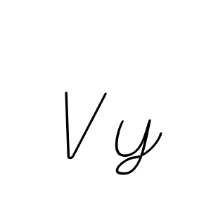 This is the best signature style for the V Y name. Also you like these signature font (BallpointsItalic-DORy9). Mix name signature. V Y signature style 11 images and pictures png