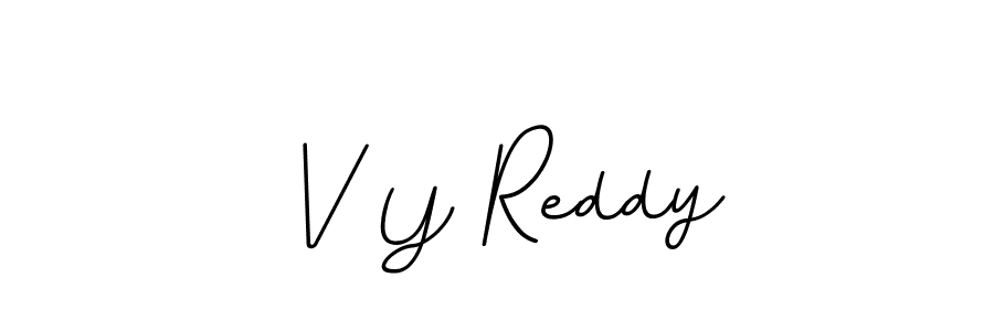BallpointsItalic-DORy9 is a professional signature style that is perfect for those who want to add a touch of class to their signature. It is also a great choice for those who want to make their signature more unique. Get V Y Reddy name to fancy signature for free. V Y Reddy signature style 11 images and pictures png