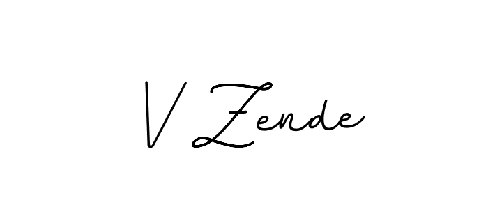 BallpointsItalic-DORy9 is a professional signature style that is perfect for those who want to add a touch of class to their signature. It is also a great choice for those who want to make their signature more unique. Get V Zende name to fancy signature for free. V Zende signature style 11 images and pictures png