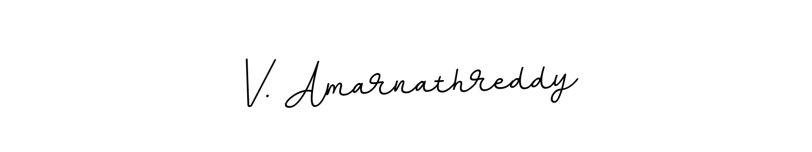 It looks lik you need a new signature style for name V. Amarnathreddy. Design unique handwritten (BallpointsItalic-DORy9) signature with our free signature maker in just a few clicks. V. Amarnathreddy signature style 11 images and pictures png
