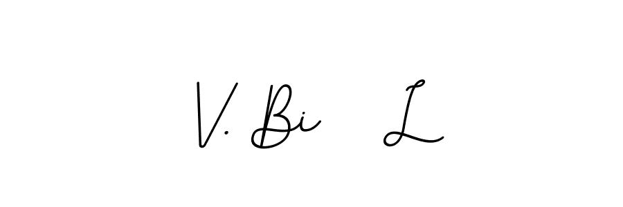 Make a beautiful signature design for name V. Bi   L. Use this online signature maker to create a handwritten signature for free. V. Bi   L signature style 11 images and pictures png