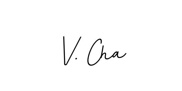Also You can easily find your signature by using the search form. We will create V. Cha name handwritten signature images for you free of cost using BallpointsItalic-DORy9 sign style. V. Cha signature style 11 images and pictures png