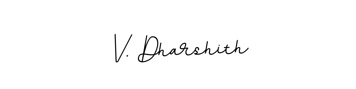 How to make V. Dharshith signature? BallpointsItalic-DORy9 is a professional autograph style. Create handwritten signature for V. Dharshith name. V. Dharshith signature style 11 images and pictures png