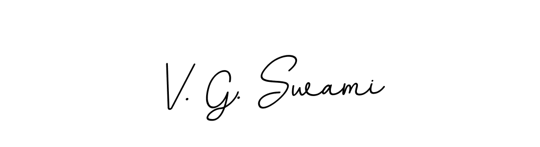 Also we have V. G. Swami name is the best signature style. Create professional handwritten signature collection using BallpointsItalic-DORy9 autograph style. V. G. Swami signature style 11 images and pictures png