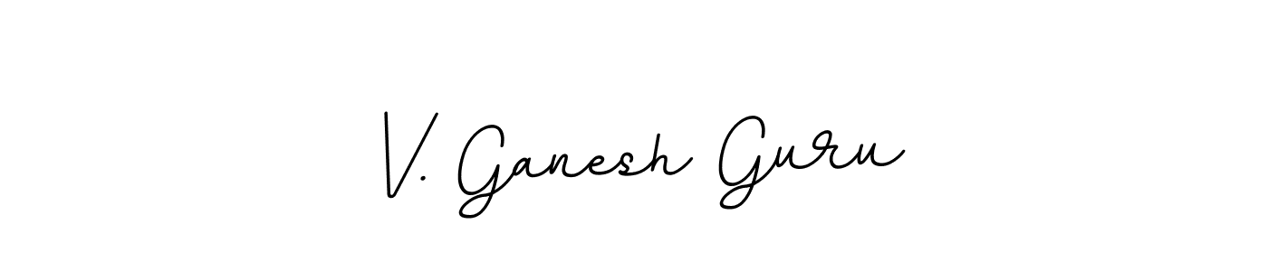 if you are searching for the best signature style for your name V. Ganesh Guru. so please give up your signature search. here we have designed multiple signature styles  using BallpointsItalic-DORy9. V. Ganesh Guru signature style 11 images and pictures png