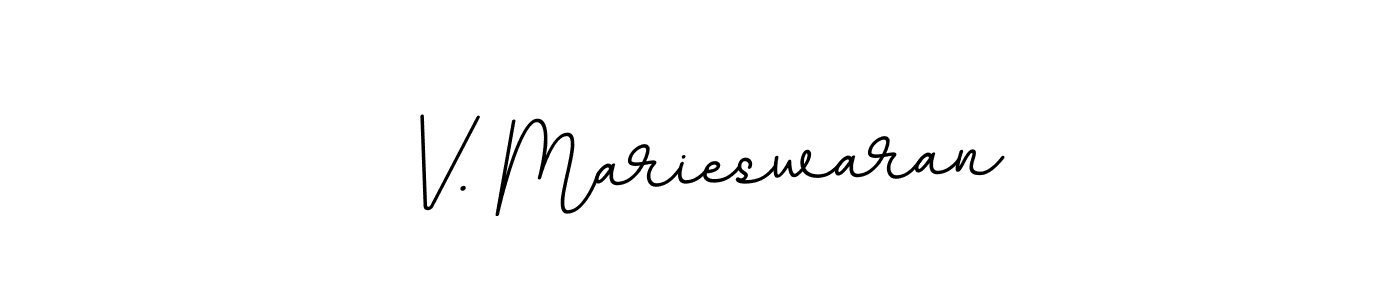 Similarly BallpointsItalic-DORy9 is the best handwritten signature design. Signature creator online .You can use it as an online autograph creator for name V. Marieswaran. V. Marieswaran signature style 11 images and pictures png