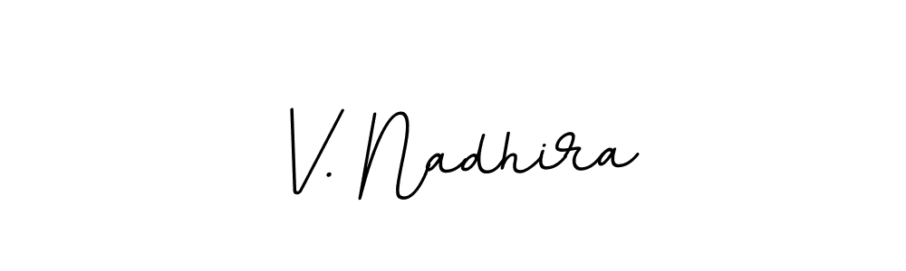 Best and Professional Signature Style for V. Nadhira. BallpointsItalic-DORy9 Best Signature Style Collection. V. Nadhira signature style 11 images and pictures png