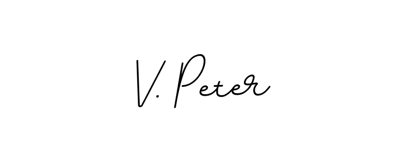 Also You can easily find your signature by using the search form. We will create V. Peter name handwritten signature images for you free of cost using BallpointsItalic-DORy9 sign style. V. Peter signature style 11 images and pictures png