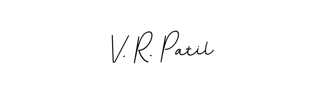 Similarly BallpointsItalic-DORy9 is the best handwritten signature design. Signature creator online .You can use it as an online autograph creator for name V. R. Patil. V. R. Patil signature style 11 images and pictures png