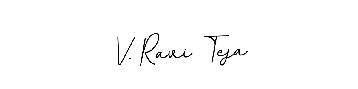 V. Ravi Teja stylish signature style. Best Handwritten Sign (BallpointsItalic-DORy9) for my name. Handwritten Signature Collection Ideas for my name V. Ravi Teja. V. Ravi Teja signature style 11 images and pictures png