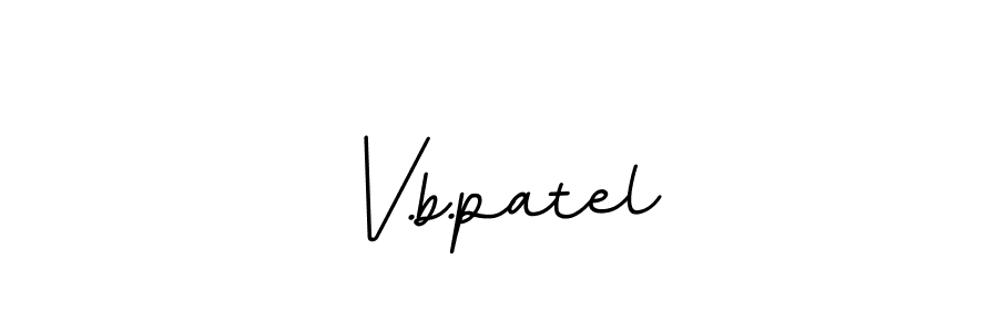 It looks lik you need a new signature style for name V.b.patel. Design unique handwritten (BallpointsItalic-DORy9) signature with our free signature maker in just a few clicks. V.b.patel signature style 11 images and pictures png