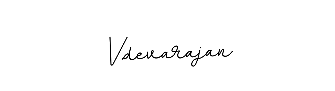 Design your own signature with our free online signature maker. With this signature software, you can create a handwritten (BallpointsItalic-DORy9) signature for name V.devarajan. V.devarajan signature style 11 images and pictures png