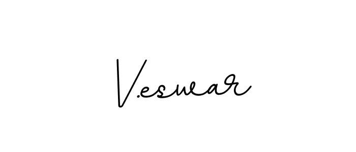 Best and Professional Signature Style for V.eswar. BallpointsItalic-DORy9 Best Signature Style Collection. V.eswar signature style 11 images and pictures png