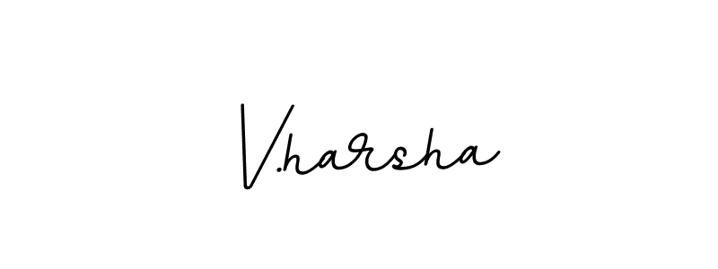 if you are searching for the best signature style for your name V.harsha. so please give up your signature search. here we have designed multiple signature styles  using BallpointsItalic-DORy9. V.harsha signature style 11 images and pictures png