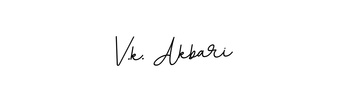 if you are searching for the best signature style for your name V.k. Akbari. so please give up your signature search. here we have designed multiple signature styles  using BallpointsItalic-DORy9. V.k. Akbari signature style 11 images and pictures png