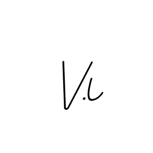 How to Draw V.l signature style? BallpointsItalic-DORy9 is a latest design signature styles for name V.l. V.l signature style 11 images and pictures png