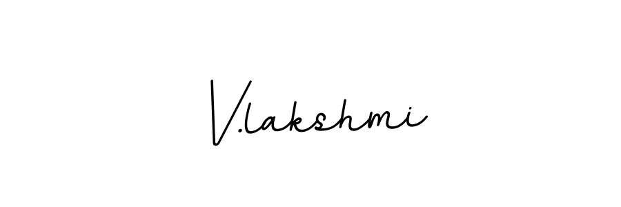 This is the best signature style for the V.lakshmi name. Also you like these signature font (BallpointsItalic-DORy9). Mix name signature. V.lakshmi signature style 11 images and pictures png