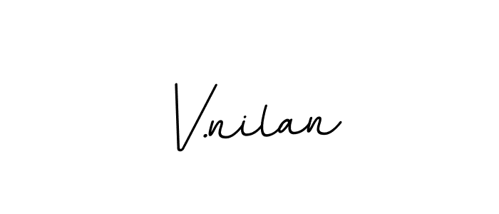Best and Professional Signature Style for V.nilan. BallpointsItalic-DORy9 Best Signature Style Collection. V.nilan signature style 11 images and pictures png