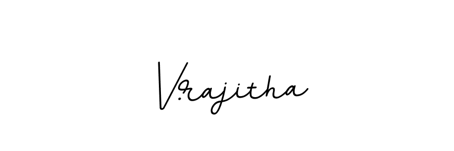 It looks lik you need a new signature style for name V.rajitha. Design unique handwritten (BallpointsItalic-DORy9) signature with our free signature maker in just a few clicks. V.rajitha signature style 11 images and pictures png