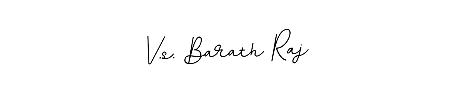 Make a beautiful signature design for name V.s. Barath Raj. Use this online signature maker to create a handwritten signature for free. V.s. Barath Raj signature style 11 images and pictures png