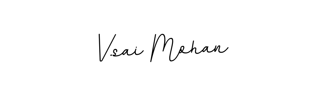 Make a beautiful signature design for name V.sai Mohan. Use this online signature maker to create a handwritten signature for free. V.sai Mohan signature style 11 images and pictures png