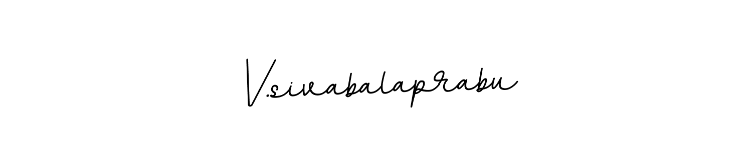 Make a beautiful signature design for name V.sivabalaprabu. Use this online signature maker to create a handwritten signature for free. V.sivabalaprabu signature style 11 images and pictures png