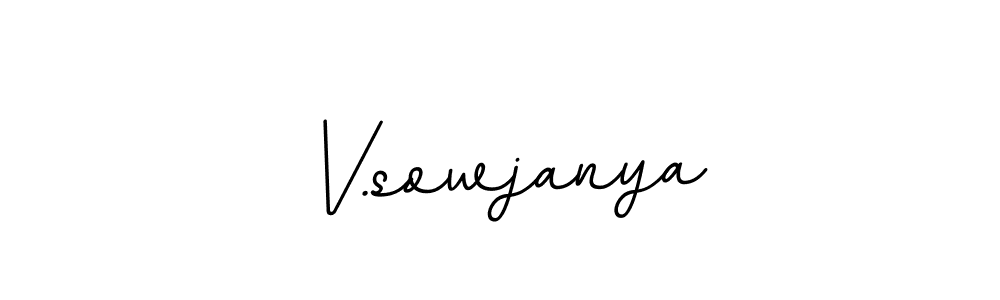 This is the best signature style for the V.sowjanya name. Also you like these signature font (BallpointsItalic-DORy9). Mix name signature. V.sowjanya signature style 11 images and pictures png