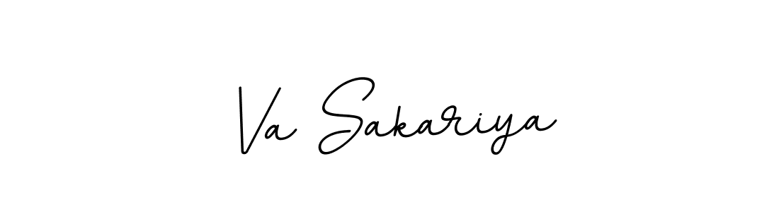 Va Sakariya stylish signature style. Best Handwritten Sign (BallpointsItalic-DORy9) for my name. Handwritten Signature Collection Ideas for my name Va Sakariya. Va Sakariya signature style 11 images and pictures png