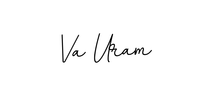 Va Uram stylish signature style. Best Handwritten Sign (BallpointsItalic-DORy9) for my name. Handwritten Signature Collection Ideas for my name Va Uram. Va Uram signature style 11 images and pictures png