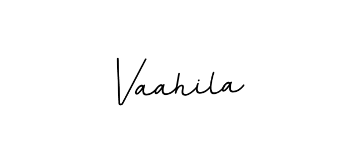 if you are searching for the best signature style for your name Vaahila. so please give up your signature search. here we have designed multiple signature styles  using BallpointsItalic-DORy9. Vaahila signature style 11 images and pictures png