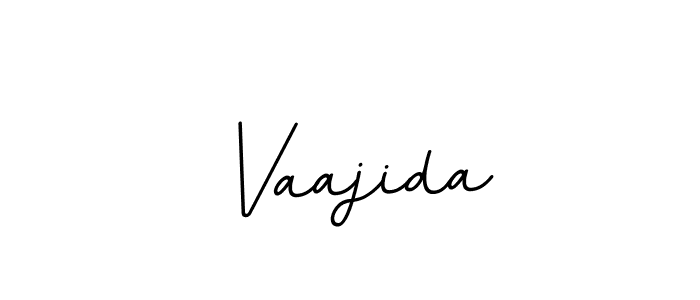 How to make Vaajida name signature. Use BallpointsItalic-DORy9 style for creating short signs online. This is the latest handwritten sign. Vaajida signature style 11 images and pictures png
