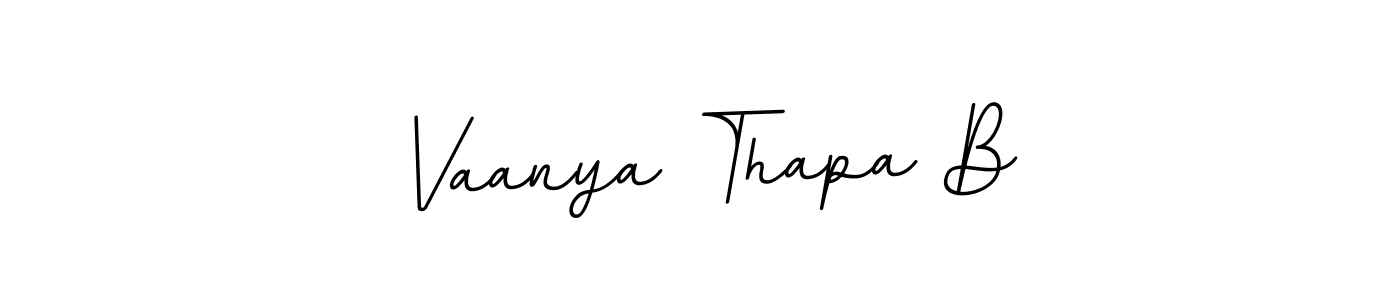 How to Draw Vaanya Thapa B signature style? BallpointsItalic-DORy9 is a latest design signature styles for name Vaanya Thapa B. Vaanya Thapa B signature style 11 images and pictures png