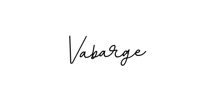 Use a signature maker to create a handwritten signature online. With this signature software, you can design (BallpointsItalic-DORy9) your own signature for name Vabarge. Vabarge signature style 11 images and pictures png