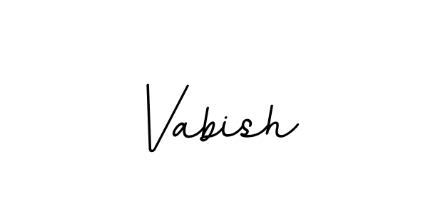 Make a beautiful signature design for name Vabish. Use this online signature maker to create a handwritten signature for free. Vabish signature style 11 images and pictures png