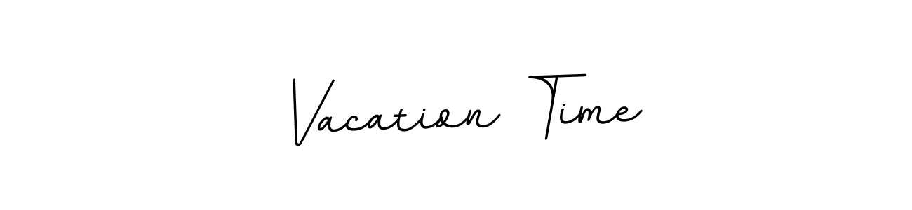 Make a beautiful signature design for name Vacation Time. With this signature (BallpointsItalic-DORy9) style, you can create a handwritten signature for free. Vacation Time signature style 11 images and pictures png